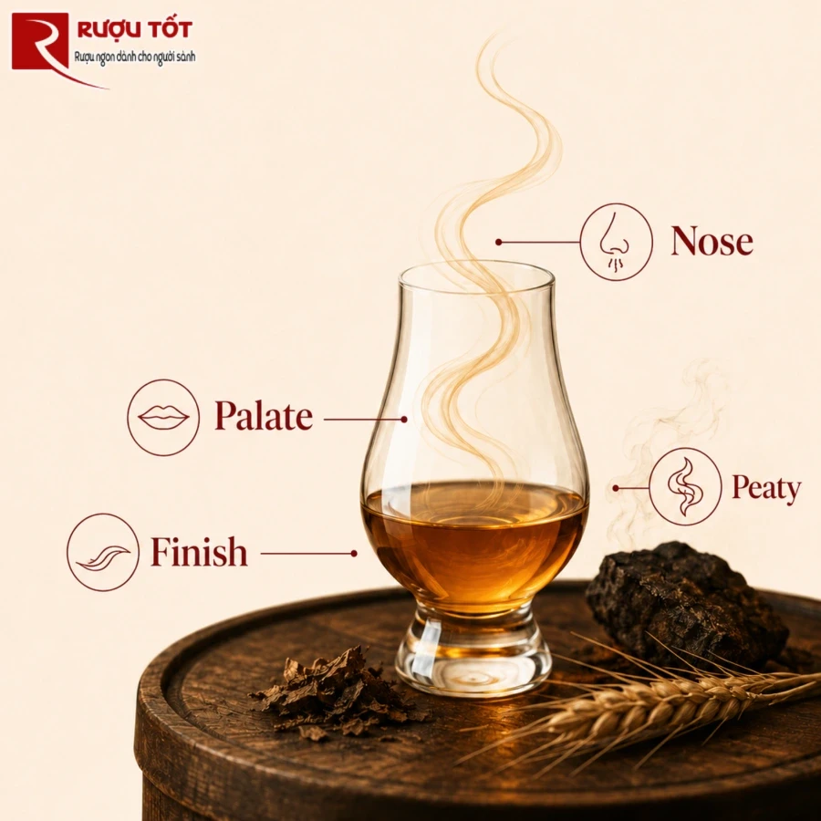 thuat ngu ve ruou whisky