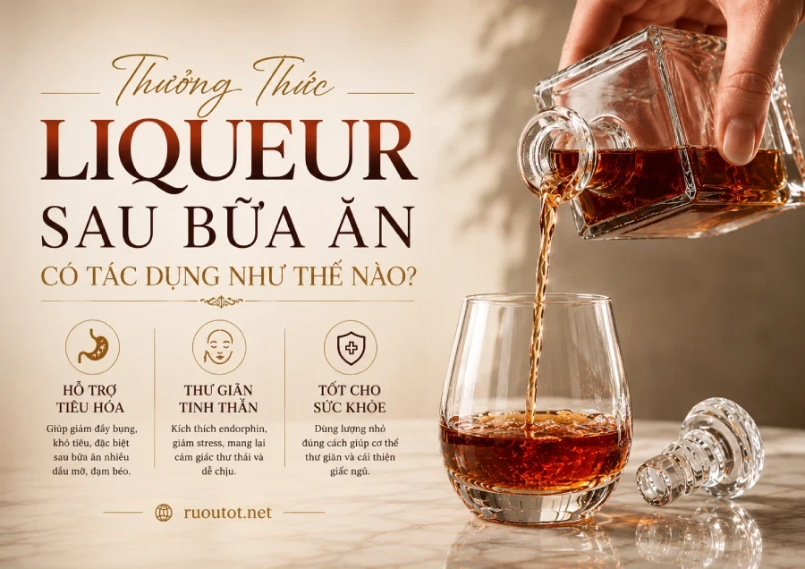 Thưởng Thức Rượu Mùi Sau Bữa Ăn Và Lợi Ích Ít Ai Nhắc Đến