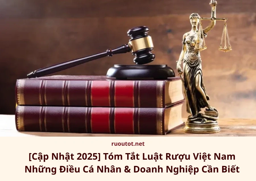 [Cập Nhật 2025] Tóm Tắt Luật Rượu Việt Nam  - Những Điều Cá Nhân & Doanh Nghiệp Cần Biết
