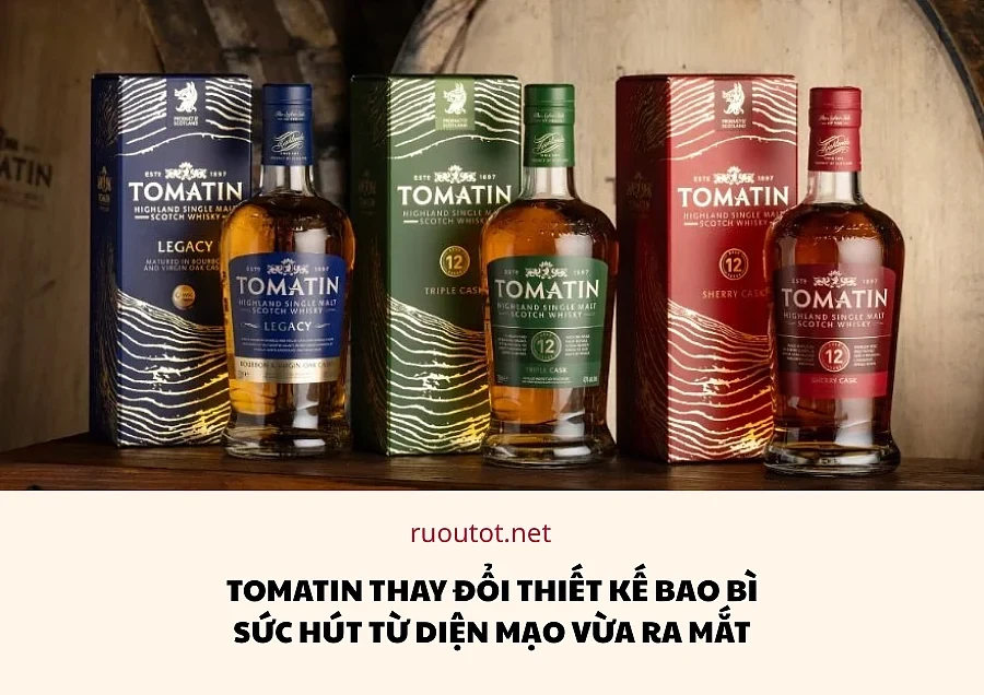 Tomatin Thay Đổi Thiết Kế Bao Bì: Sức Hút Từ Diện Mạo Vừa Ra Mắt