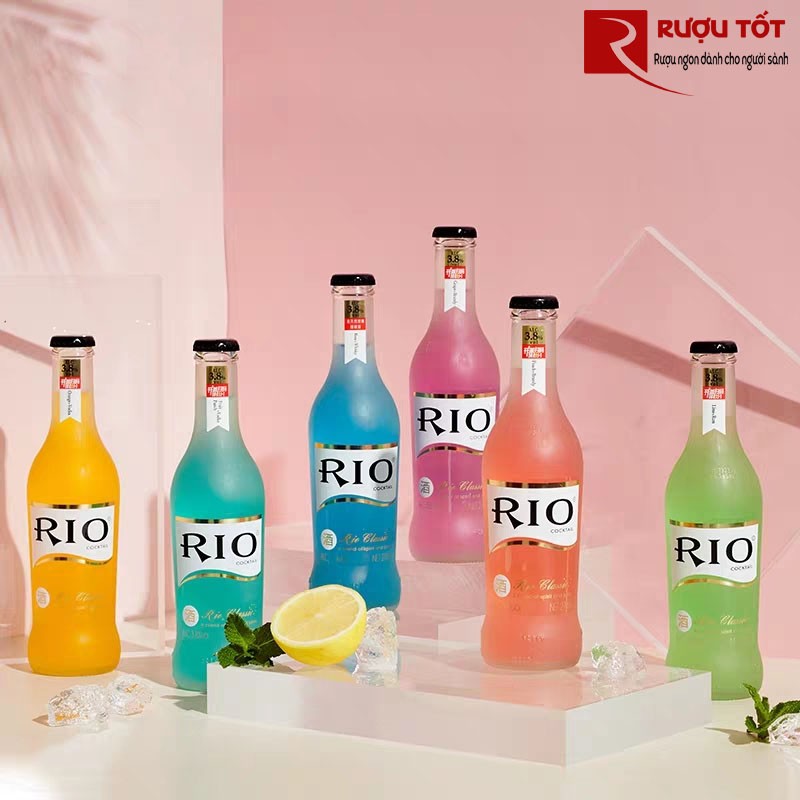 Rượu RIO - TOP 6 hương vị RIO Cocktail được yêu thích nhất năm