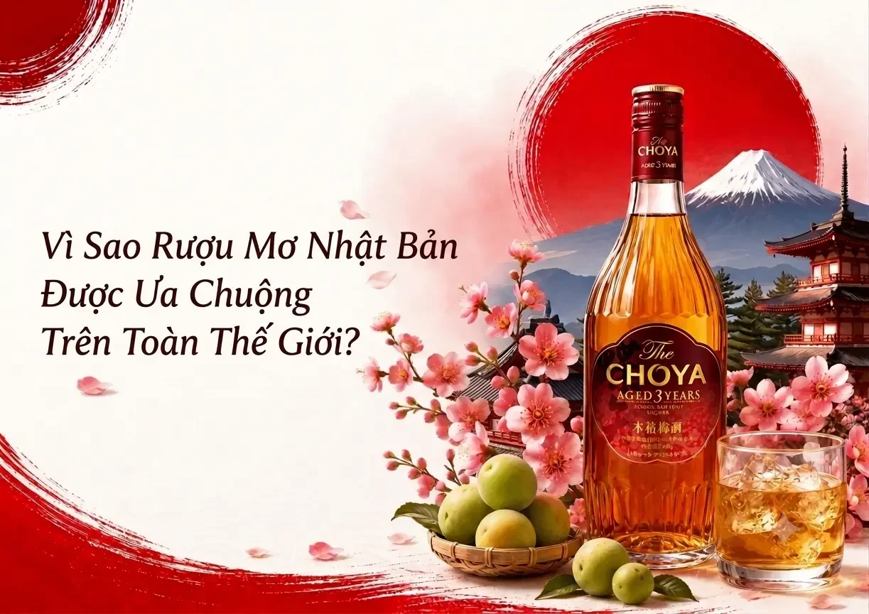 Vì Sao Rượu Mơ Nhật Bản Được Ưa Chuộng Trên Toàn Thế Giới?