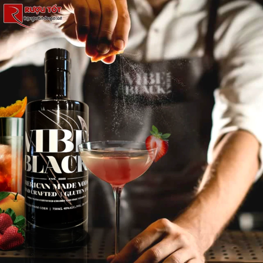 vibe black vodka