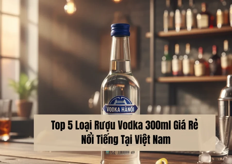 Top 5 Loại Rượu Vodka 300ml Giá Rẻ Nổi Tiếng Tại Việt Nam