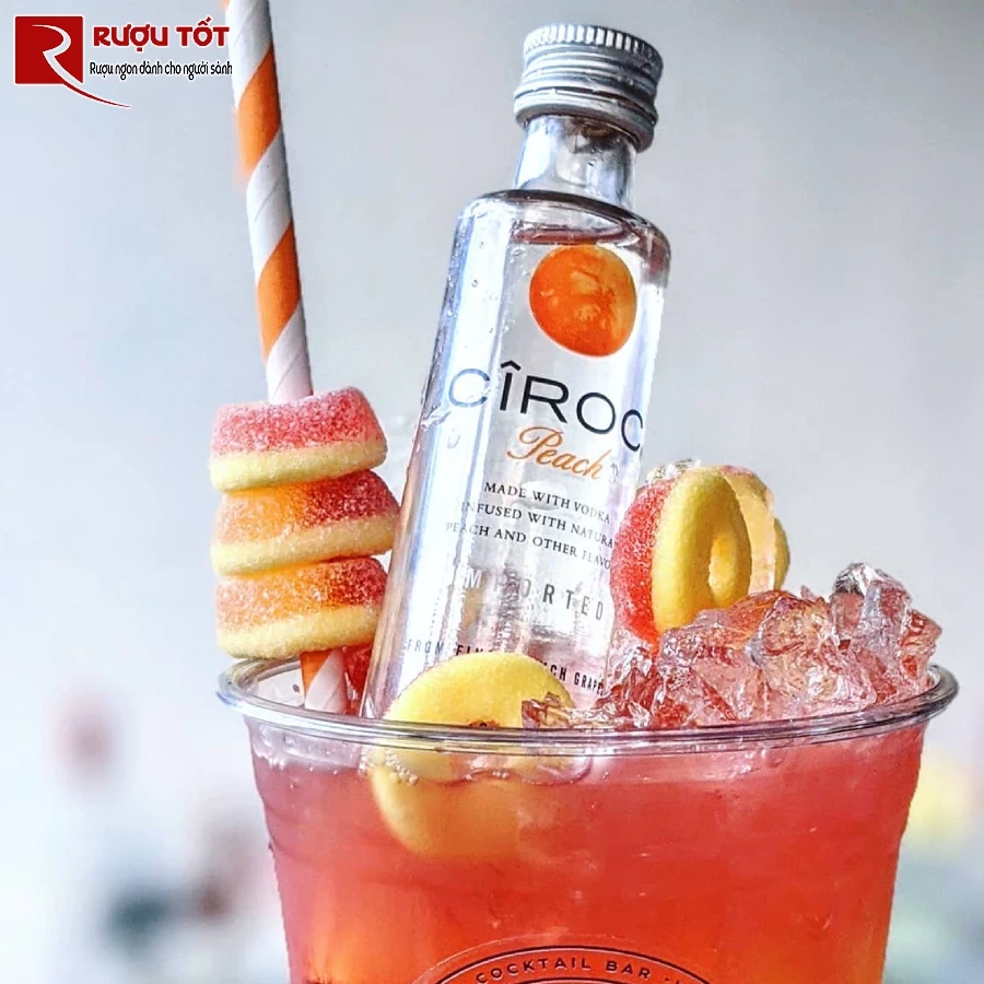 vodka dao ciroc peach