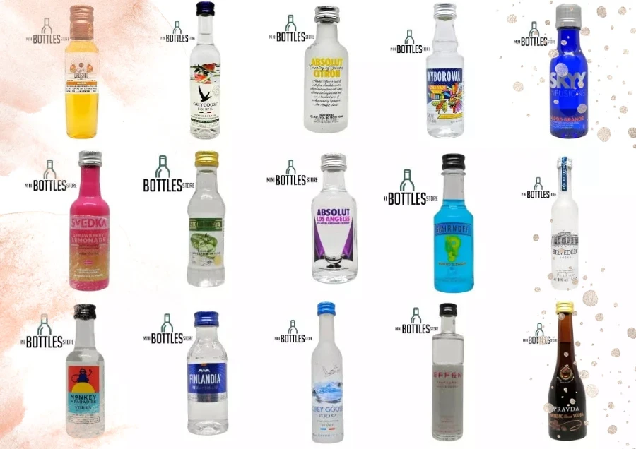 Top 10 loại rượu Vodka chai nhỏ đáng sưu tầm nhất hiện nay