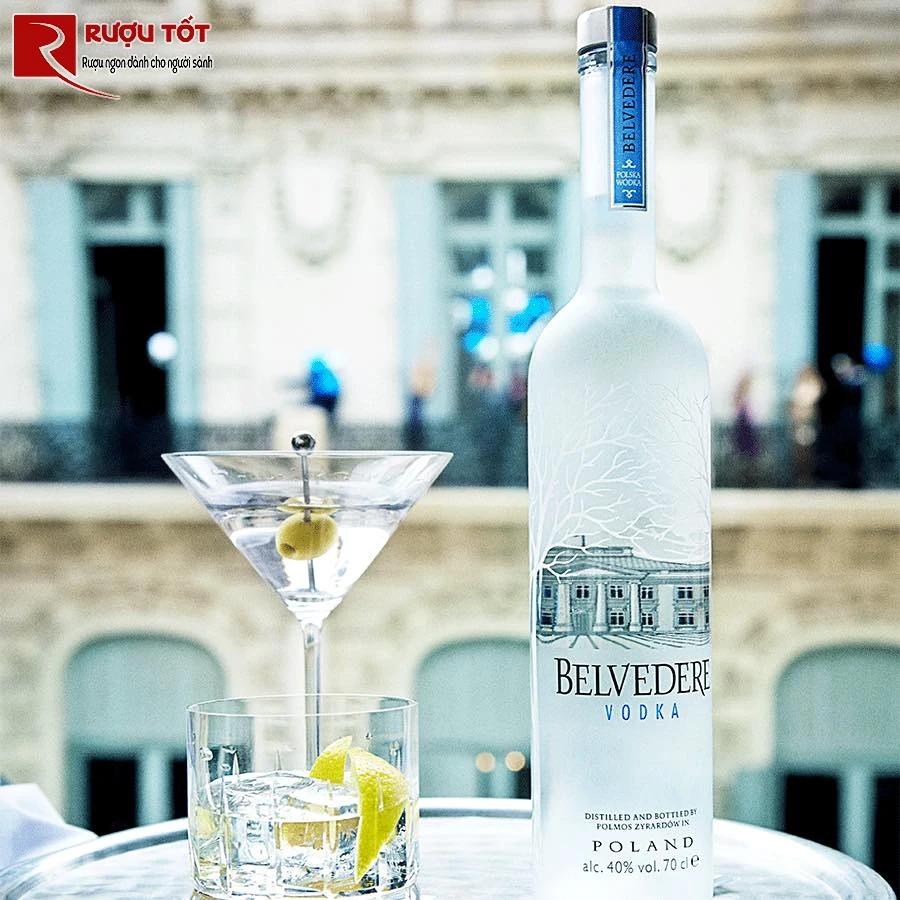 vodka trang belvedere
