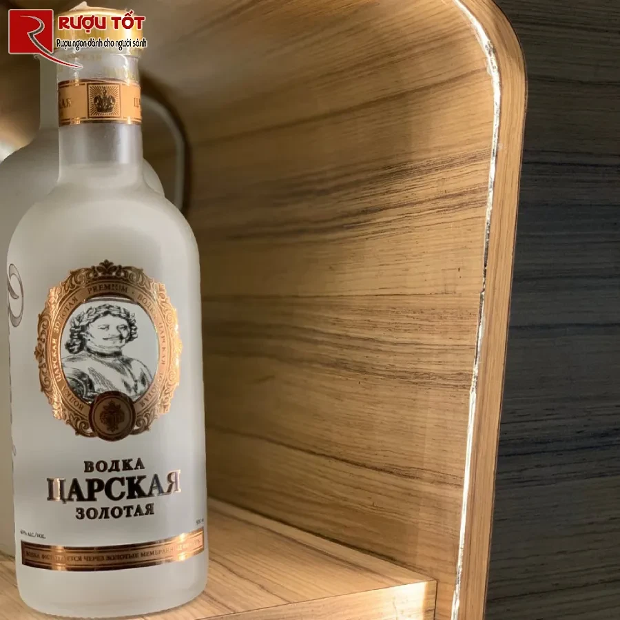 Vodka Tsarskaya Gold