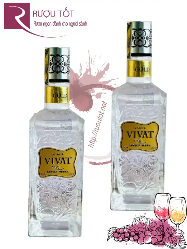 Rượu Vodka Vivat 500ml 30%