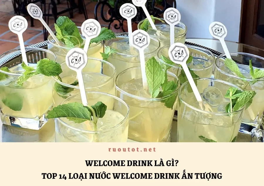 Welcome Drink Là Gì? Top 14 Loại Nước Welcome Drink Ấn Tượng