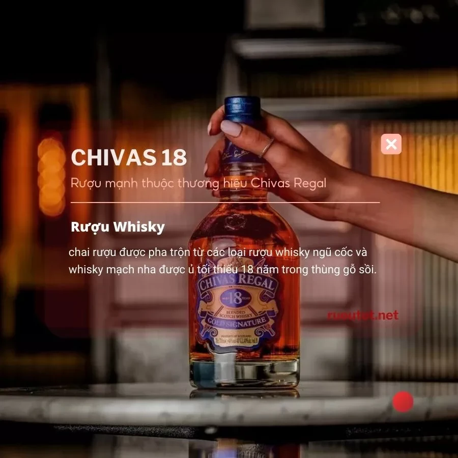 Ý nghĩa tên rượu Chivas 18 - Con số 18 đằng sau tên rượu Chivas Có Nghĩa Là Gì?