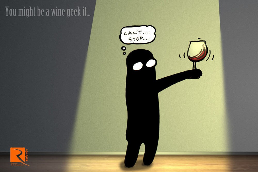 Tại sao uống rượu vang lại phải lắc