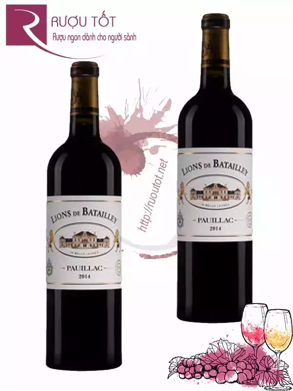 Vang Pháp Lions de Batailley Pauillac