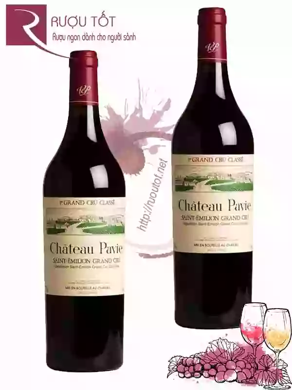 Rượu Vang Chateau Pavie Saint Emillion Cao cấp