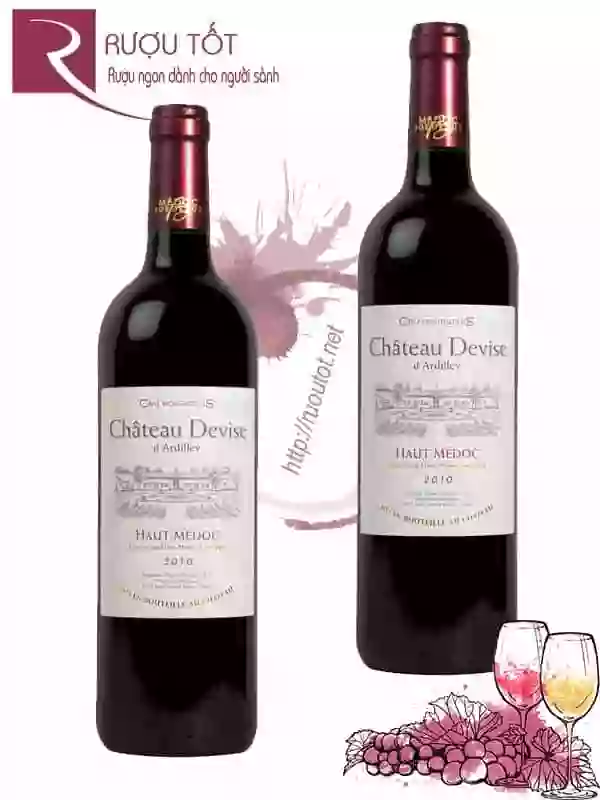 Vang Pháp Chateau Devise D'Ardilley Cru Bourgeois Chiết khấu cao