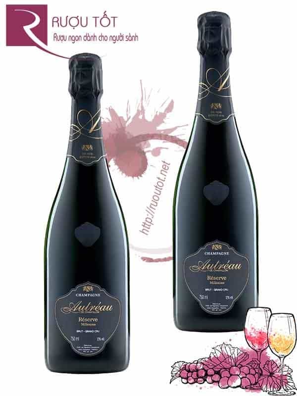 Rượu Champagne Pháp Autreau Brut Grand Cru Thượng hạng