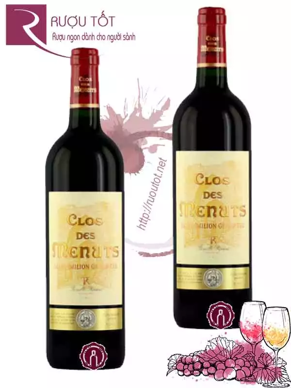 Vang Pháp Clos des Menuts Saint-Emilion Grand Cru Cao cấp