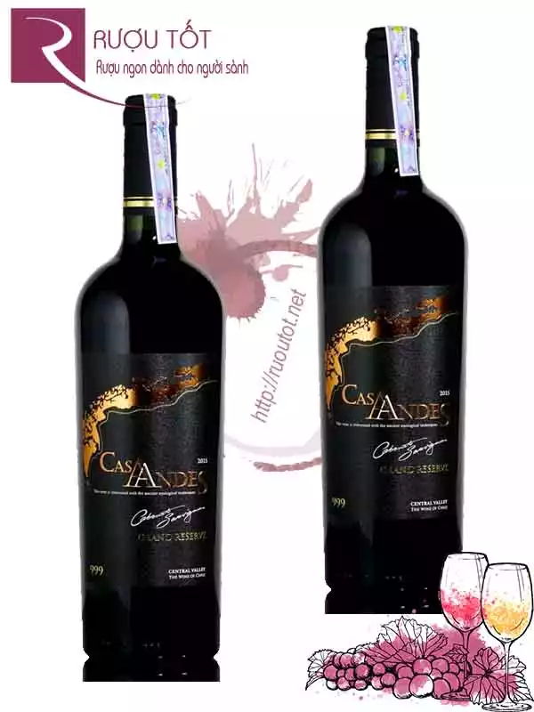 Vang Chile Casa Andes Grand Reserve Cabernet Sauvignon