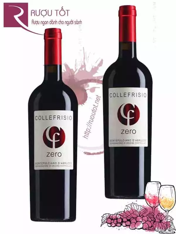 Vang Ý Collefrisio Zero Montepulciano dAbruzzo Thượng hạng