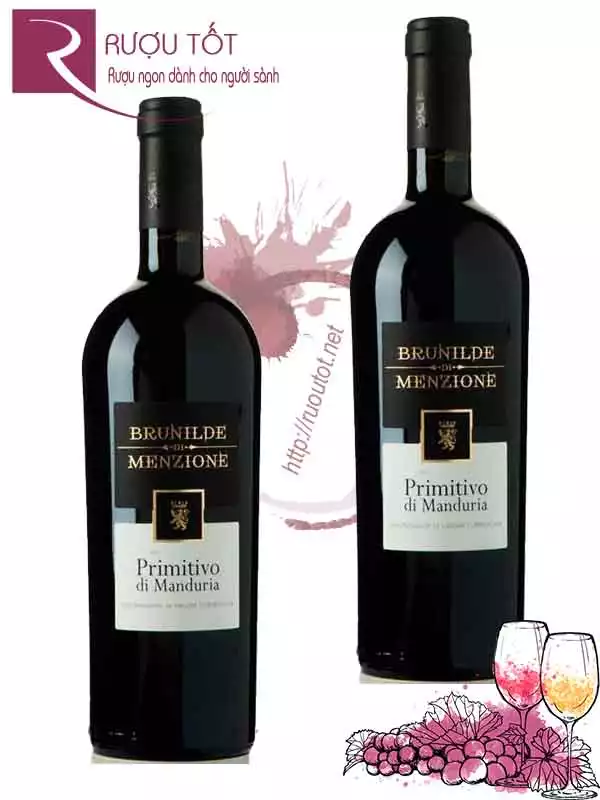 Vang Ý Brunilde Menzione Primitivo di Manduria