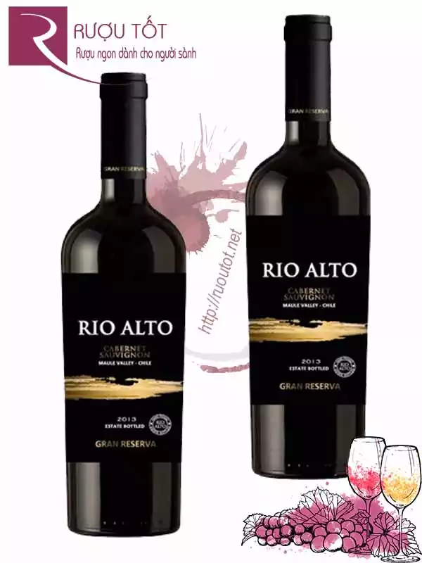 Vang Chile Rio Alto Gran Reserva Red Blend Thượng hạng