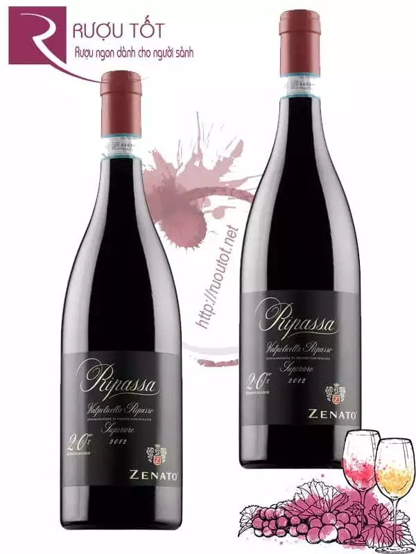 Rượu Vang Ý Ripassa Zenato Valpolicella Superiore