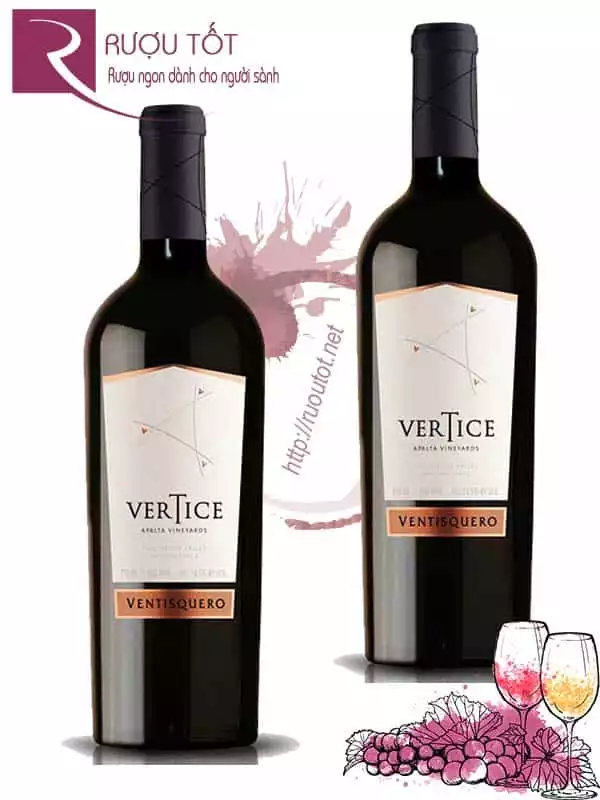 Vang Chile Vertice Ventisquero Carmenere Syrah Cao Cấp