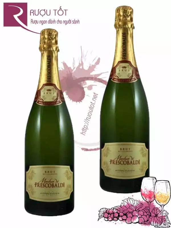 Rượu Vang Nổ Frescobaldi Brut