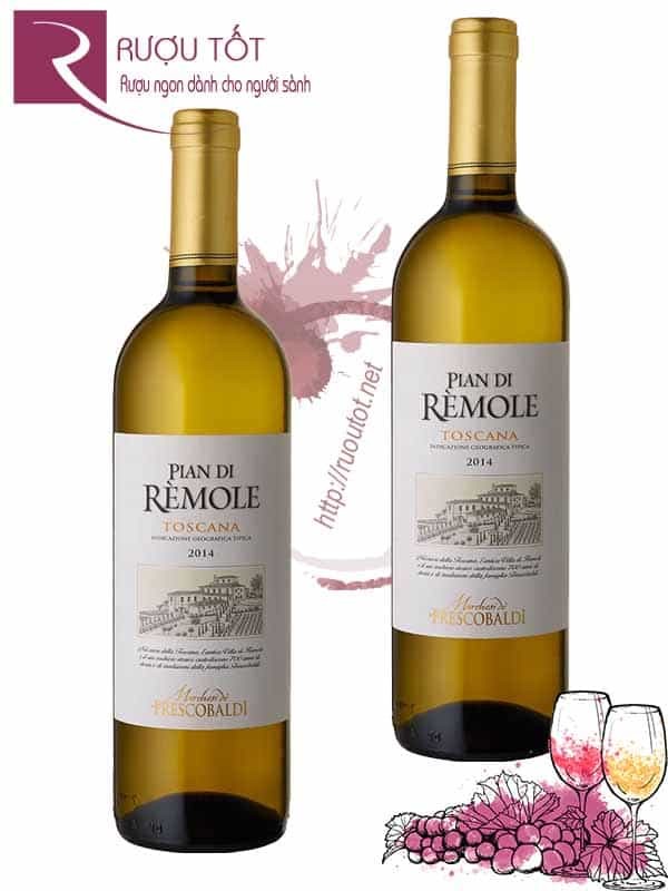 Rượu Vang Pian di Remole Bianco Toscana Frescobaldi Thượng hạng