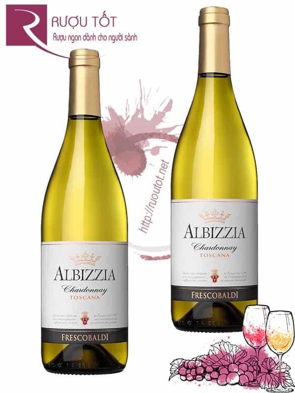 Rượu vang Albizzia Frescobaldi Chardonnay Thượng hạng