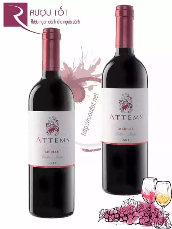 Vang Ý Attems Merlot Collio DOC Cao Cấp