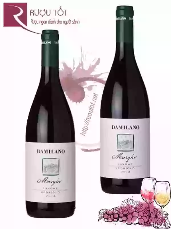 Rượu vang Damilano Marghe Langhe Nebbiolo