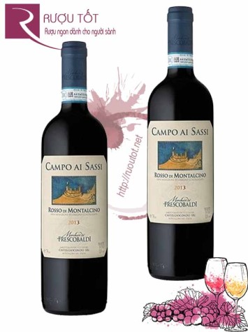 Rượu Vang Campo Ai Sassi Frescobaldi Rosso Di Montalcino Cao cấp