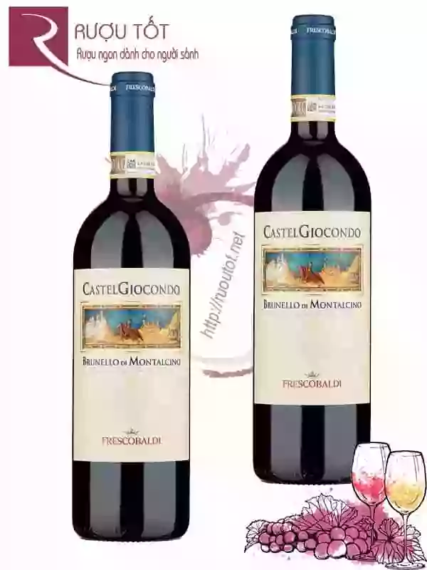 Rượu Vang CastelGiocondo Brunello Di Montalcino Frescobaldi Cao cấp