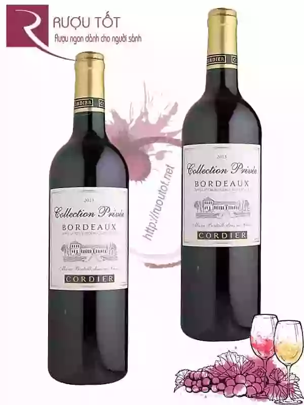 Rượu Vang Collection Privee Bordeaux Cordier Thượng hạng