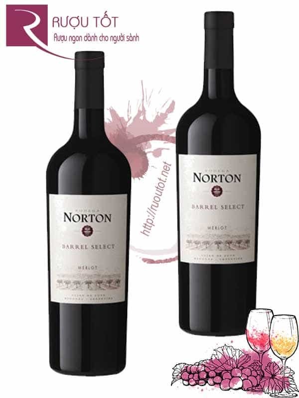 Rượu Vang Norton Barrel Select Merlot Bodega Thượng hạng