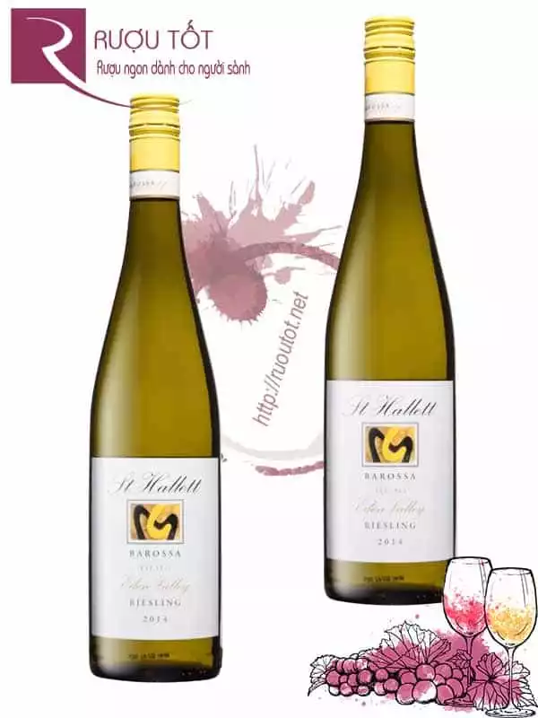 Rượu vang St Hallett Barossa Eden Valley Riesling Cao cấp