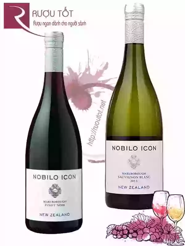 Rượu vang Nobilo icon Red – White Cao cấp