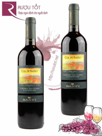 Rượu Vang Banfi Col Di Sasso Cabernet Sauvignon Sangiovese Cao Cấp