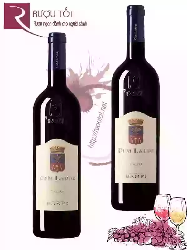 Rượu Vang Cum Laude Toscana Castello Banfi Thượng hạng