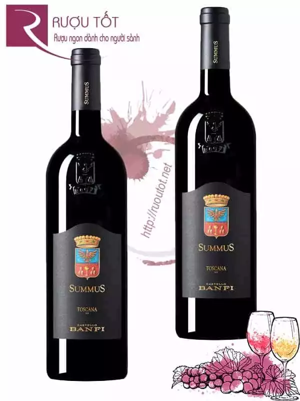 Rượu Vang Summus Toscana Castello Banfi Cao cấp