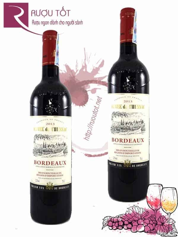 Vang Pháp Bordeaux Cuvee de Thussac Thượng hạng