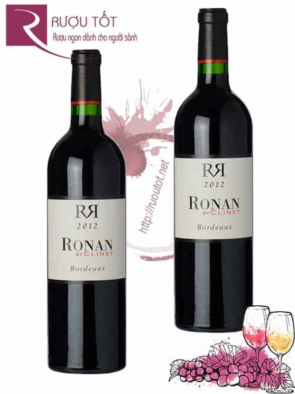 Vang Pháp Ronan By Clinet Bordeaux đỏ Thượng hạng