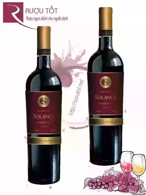 Vang Pháp SOLANGE Bordeaux Thượng hạng
