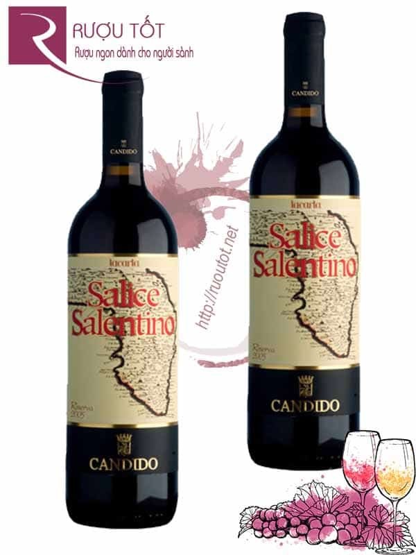 Vang Ý Candido Salice Salentino Riserva Thượng hạng