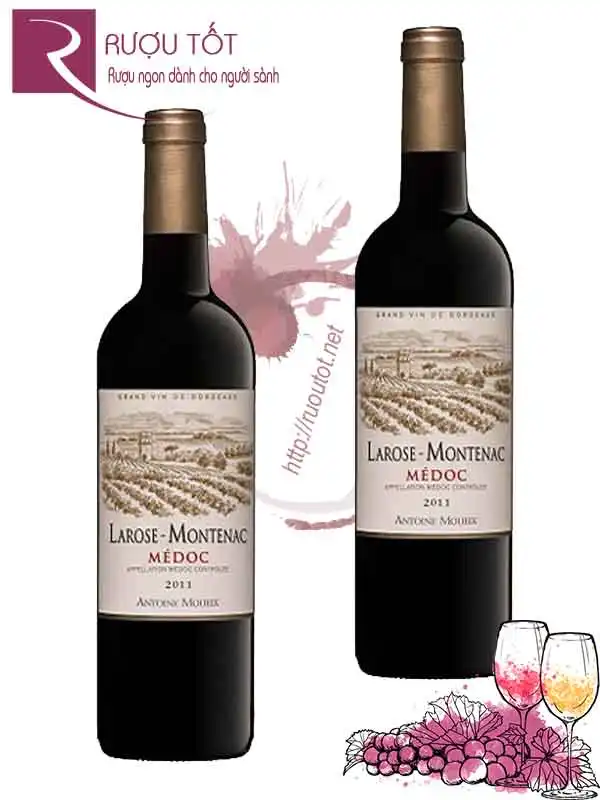 Vang Pháp Larose Montenac Medoc
