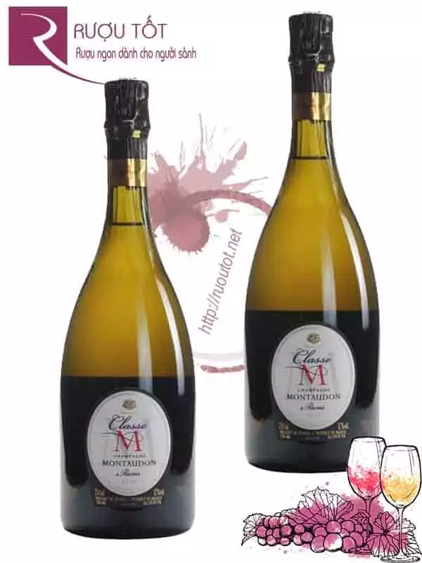 Rượu Vang Nổ M Montaudon Brut Classe