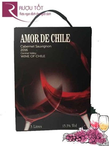 Vang Bịch Amor De Chile 3 lít và 5 lít Thượng hạng