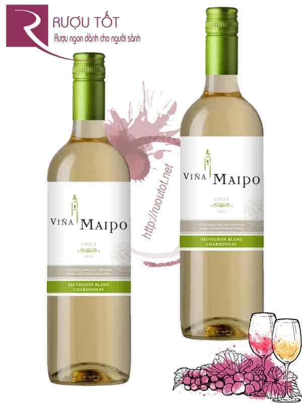 Vang Chile Vina Maipo Chardonnay Sauvignon