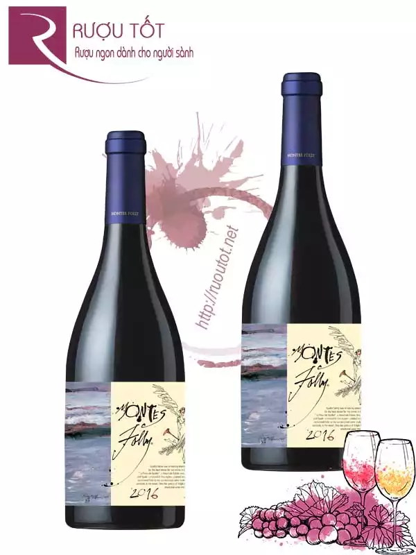 Rượu vang Chile Montes Folly Syrah